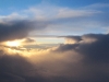 Sunset in the sky